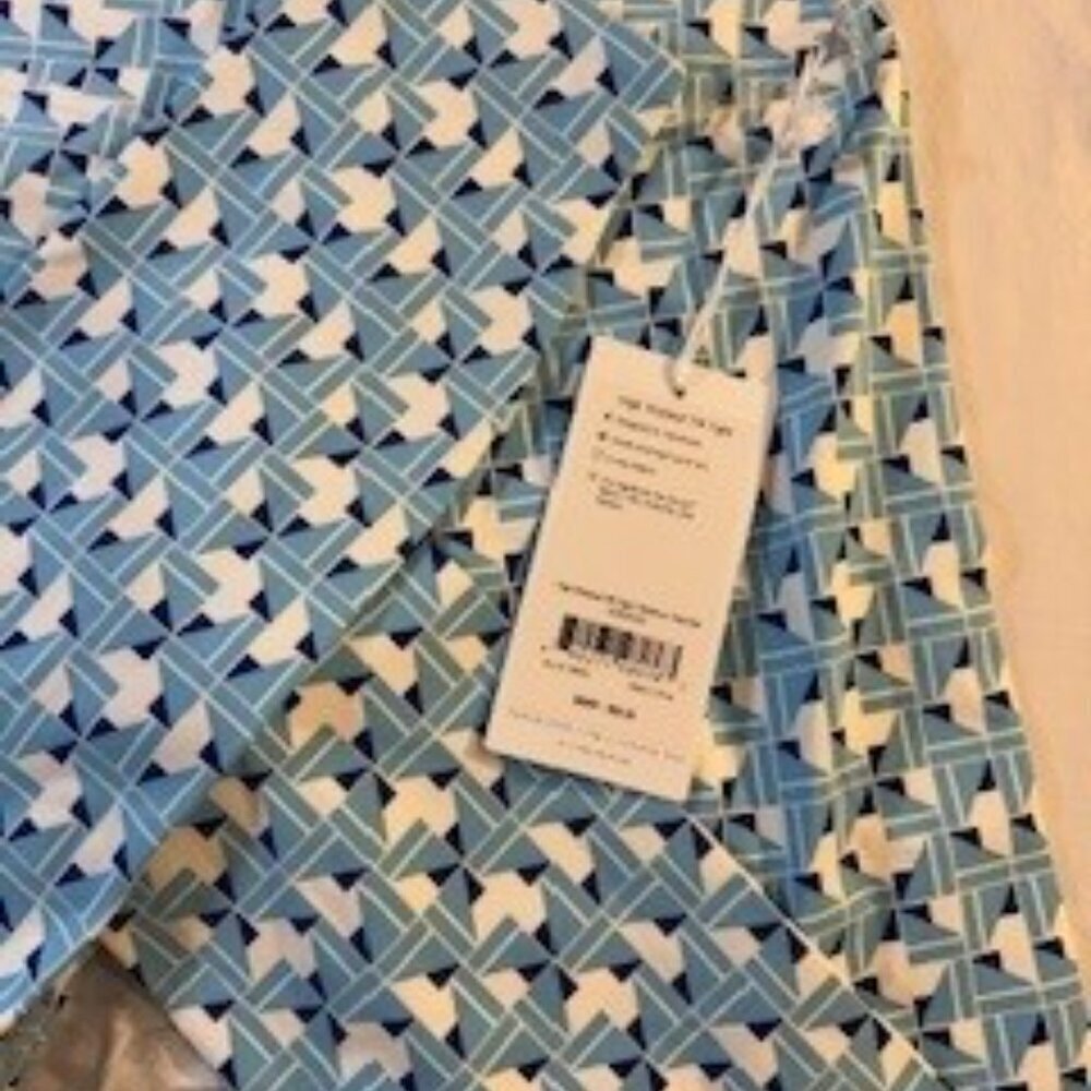 TAVI - 7/8 High Waisted Tight - GEO Sail Blue - All new some NWT - Picture 2 of 2